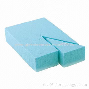 8-piece cosmetic sponge with anti-bacterial treatment